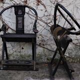 Folding Thrones, 1920s, Set of 2