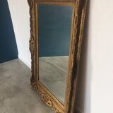 Old gold mirror 92cm x 62cm
