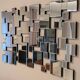 Miroir mural mosaïque