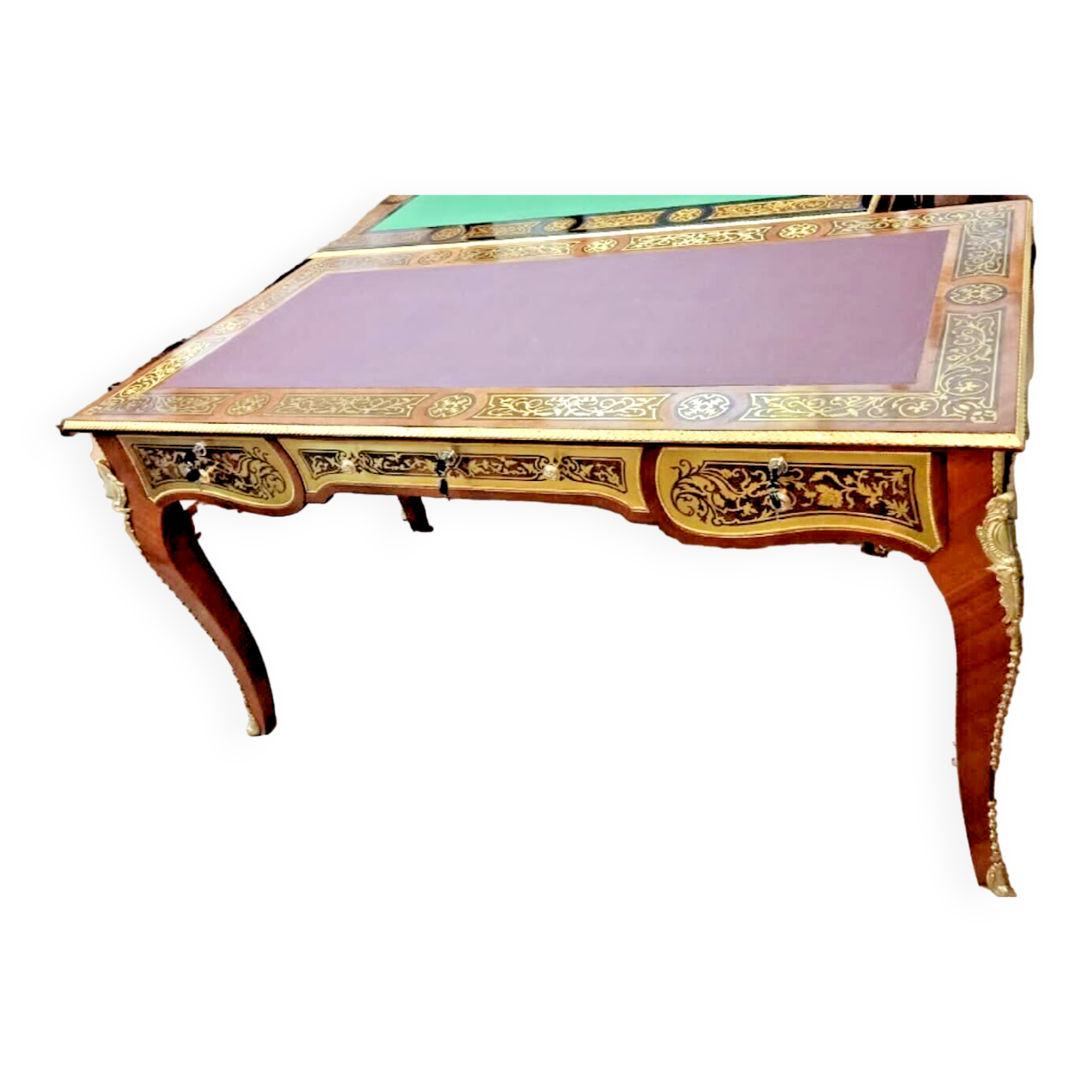 Boulle-style desk