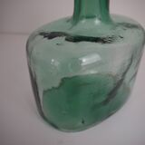 Demijohn oval blue-green