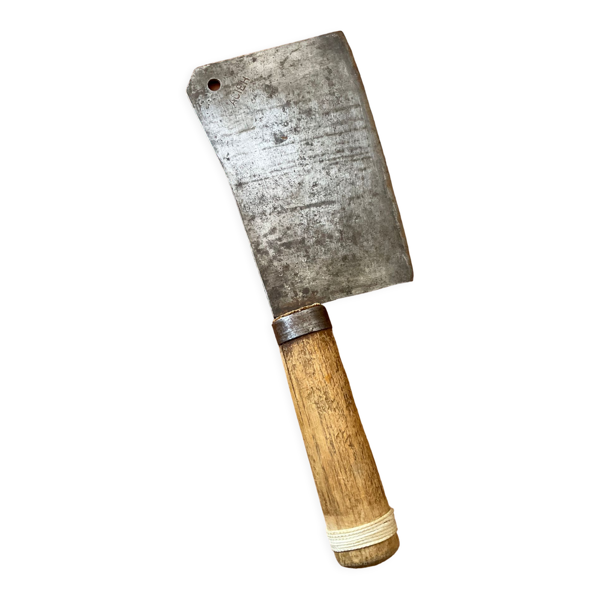 Old butcher's cleaver