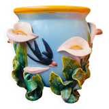 Ceramic cache-pot by George Jones, 1880