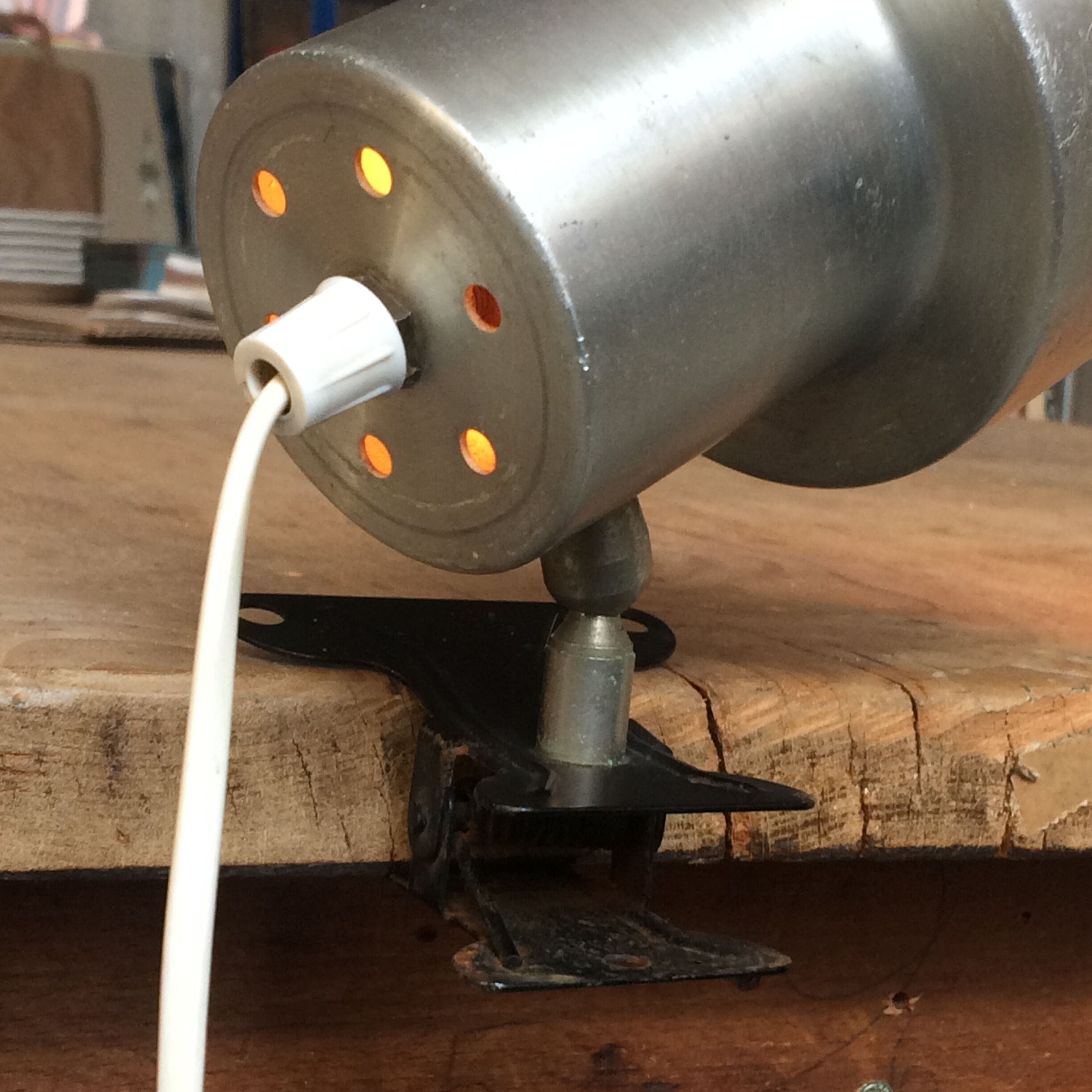 Spot king size en aluminium brossé
