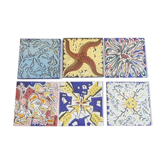 Dali earthenware tiles