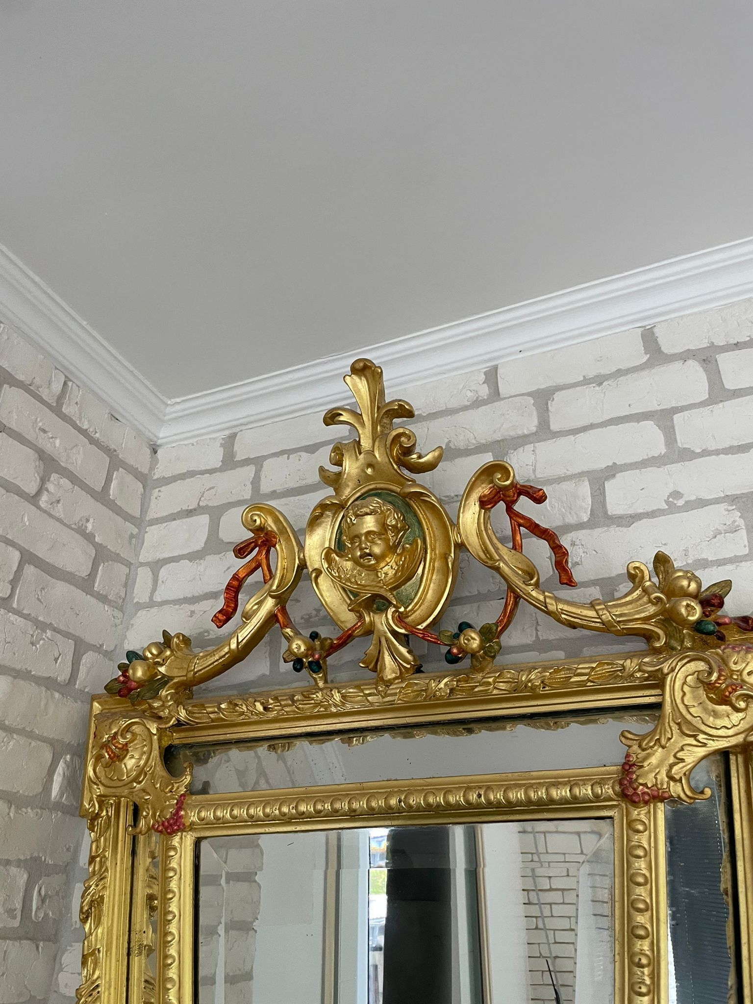 Miroir ancien circa 1840-1860