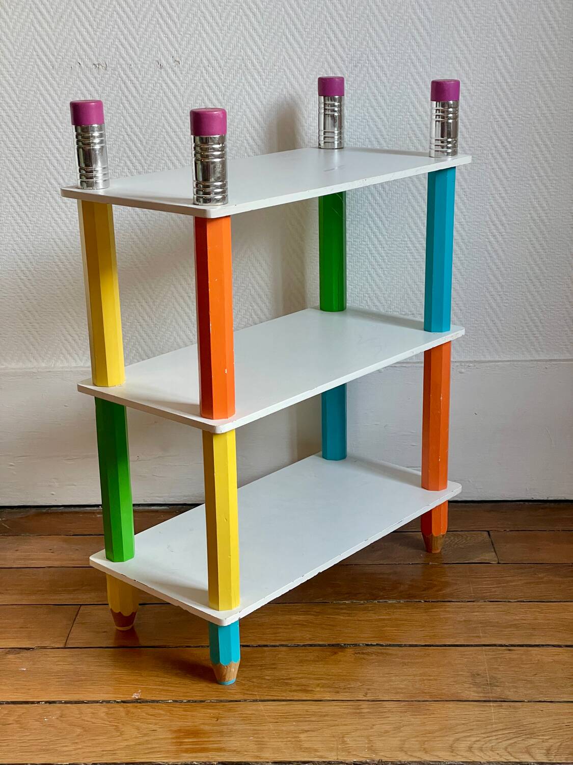 Pencil shelf by Pierre sala 1980