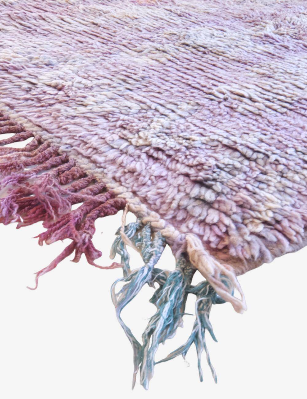 Vintage Purple Lavender Rug - 267 x 130 cm