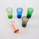 Set of coloured glasses, Finnish design, 1950s, designer: Tapio Wirkkala