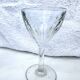 Set of 5 blown glass goblets in Art Deco style, circa 1900.