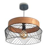 Suspension Design Contemporain - Bois et métal