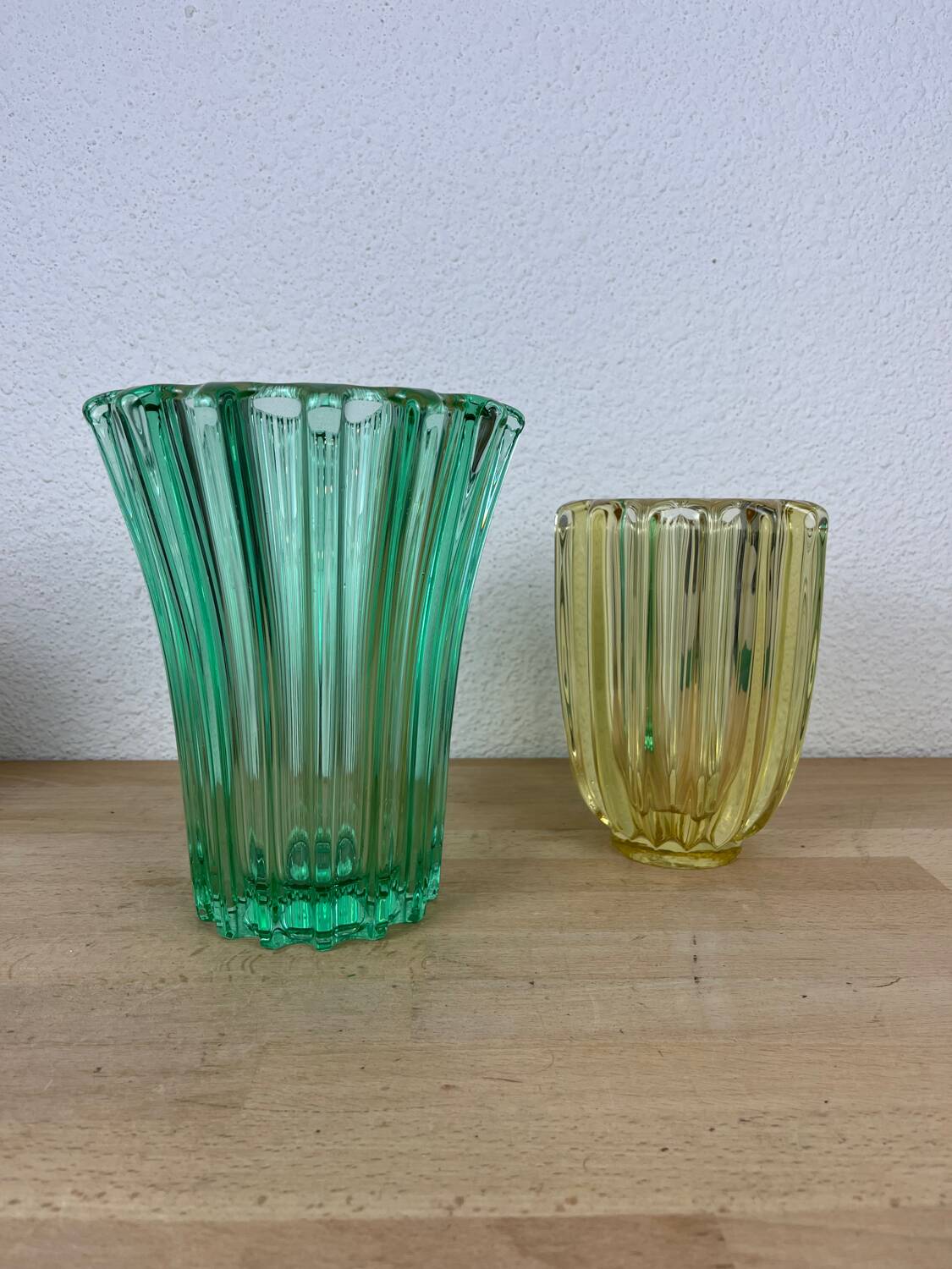 Vase art déco Pierre d’Avesn jaune