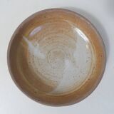 6 assiettes creuses en grès Vintage