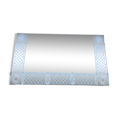 Miroir gravé