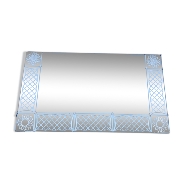 Miroir gravé