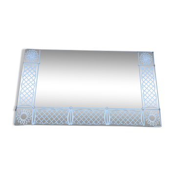 Engraved mirror