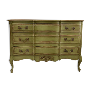 Commode patinée