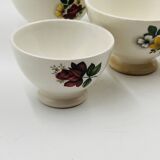 Set of 5 Boch Frères Keramis bowls