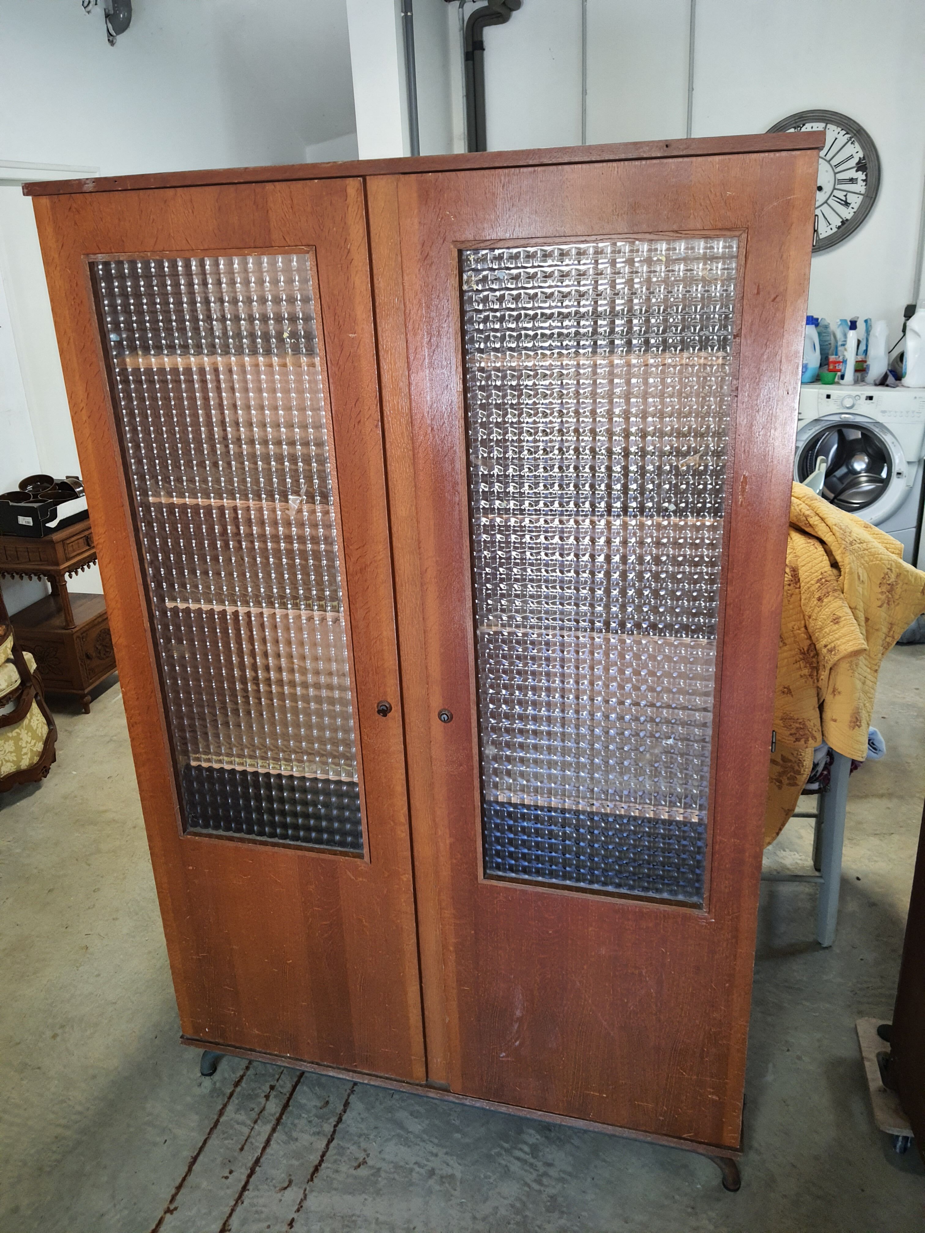 Vintage school cabinet