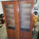 Armoire d'école vintage