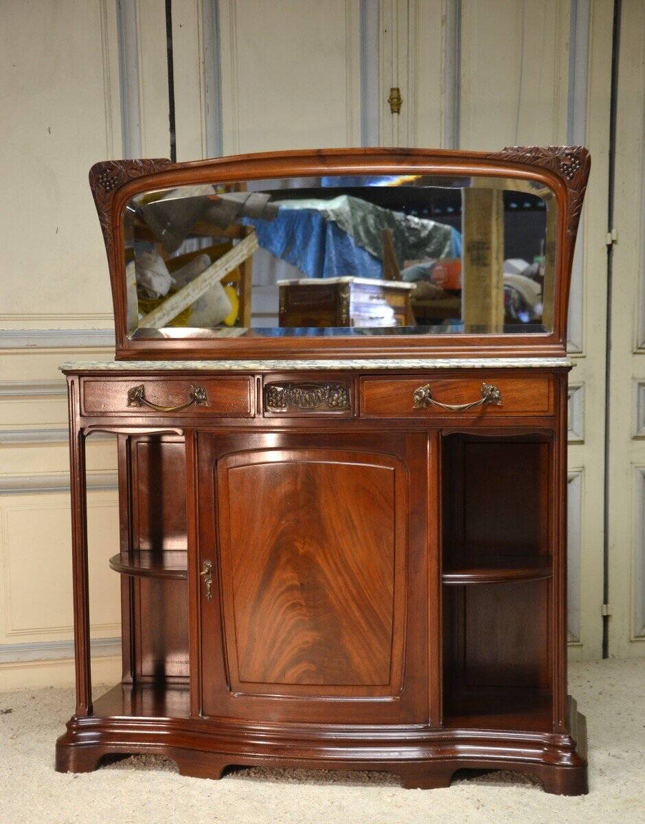 Art Nouveau Mahogany Dining Room
