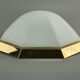 60s 70s Limburg Glashütte Plafoniere ceiling lamp glass space design lamp