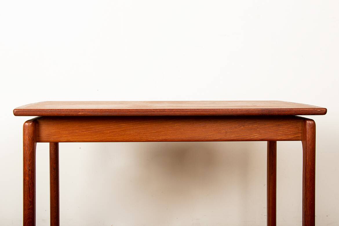 Danish teak coffee table model 019 by Ole Wansher for Poul Jeppesen.