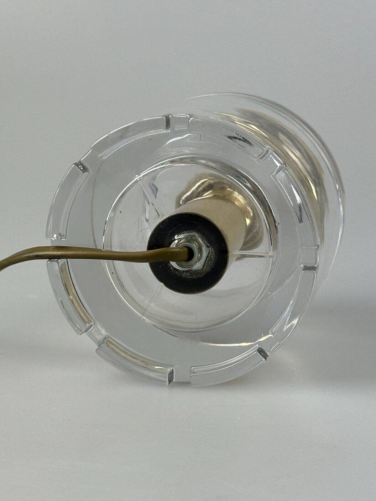 60s 70s table lamp Nachtmann Leuchten Germany Ice Cube Space Age design