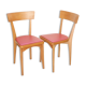 Pair of 50s bistro chairs