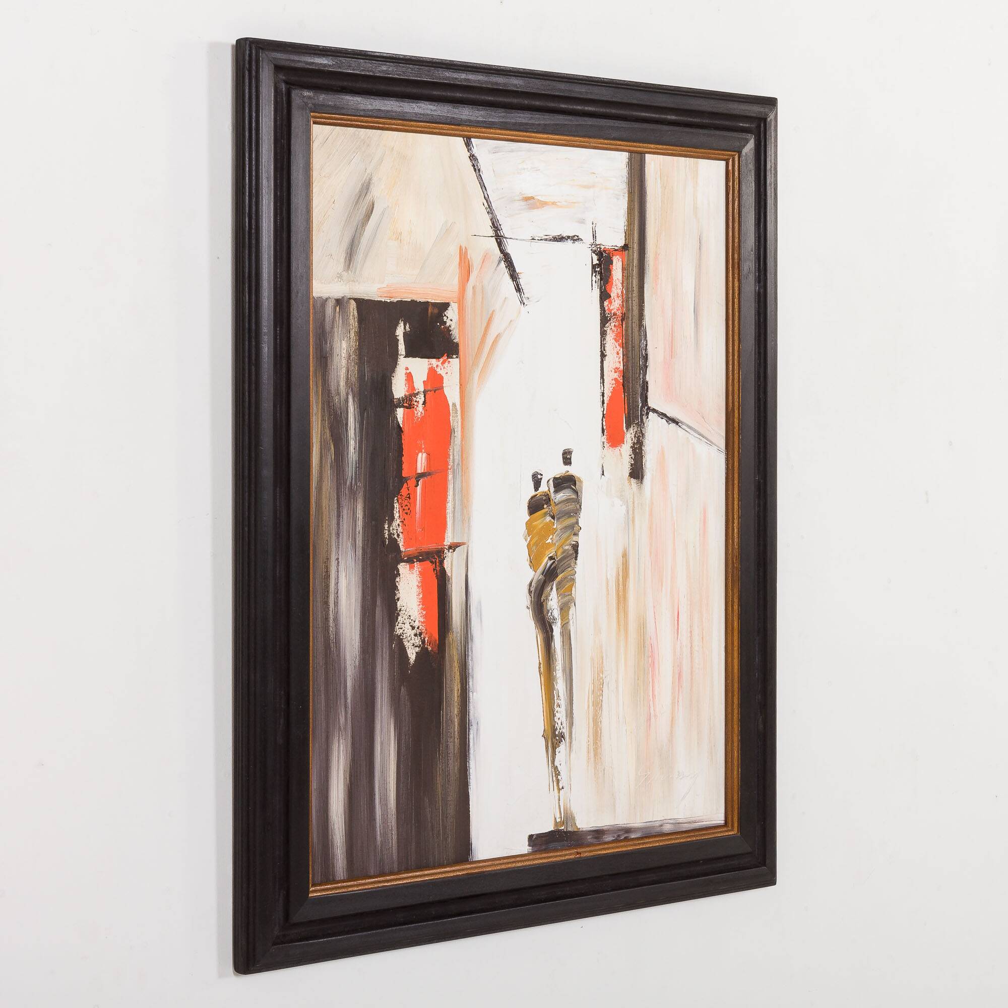 Abstract painting, Denmark end of 20th century