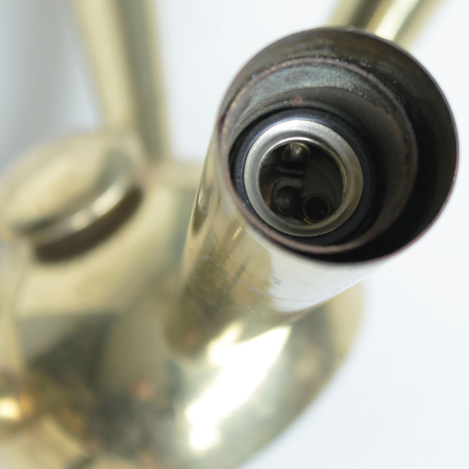 Italian Brass Star Burst Flush Mount in the manner of Arredoluce