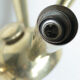 Italian Brass Star Burst Flush Mount in the manner of Arredoluce