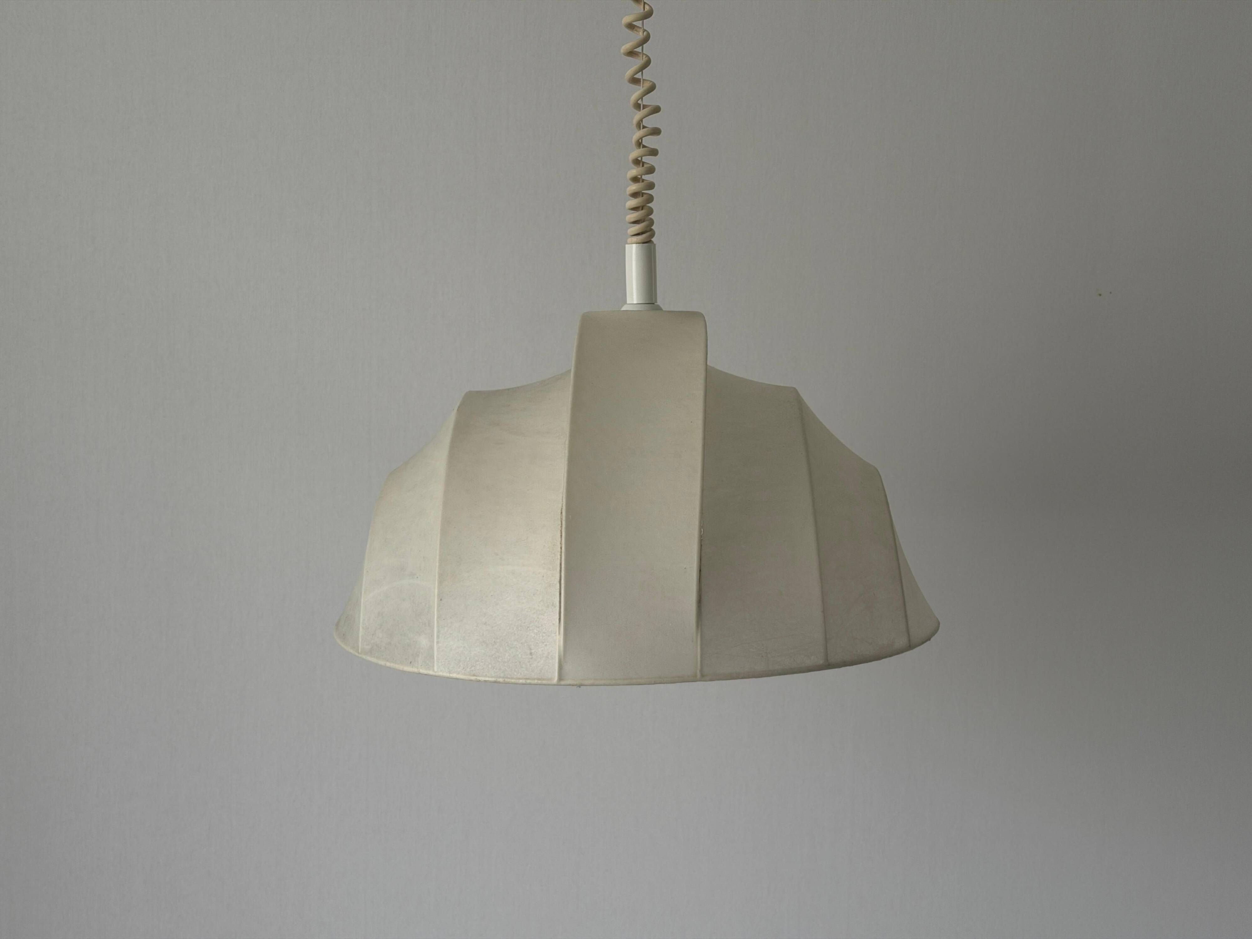 Cocoon ceiling light by GOLDKANT, 1960s, Germany