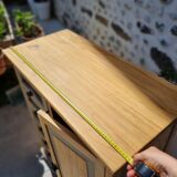Grain merchant-style furniture with 6 drawers and a cupboard.