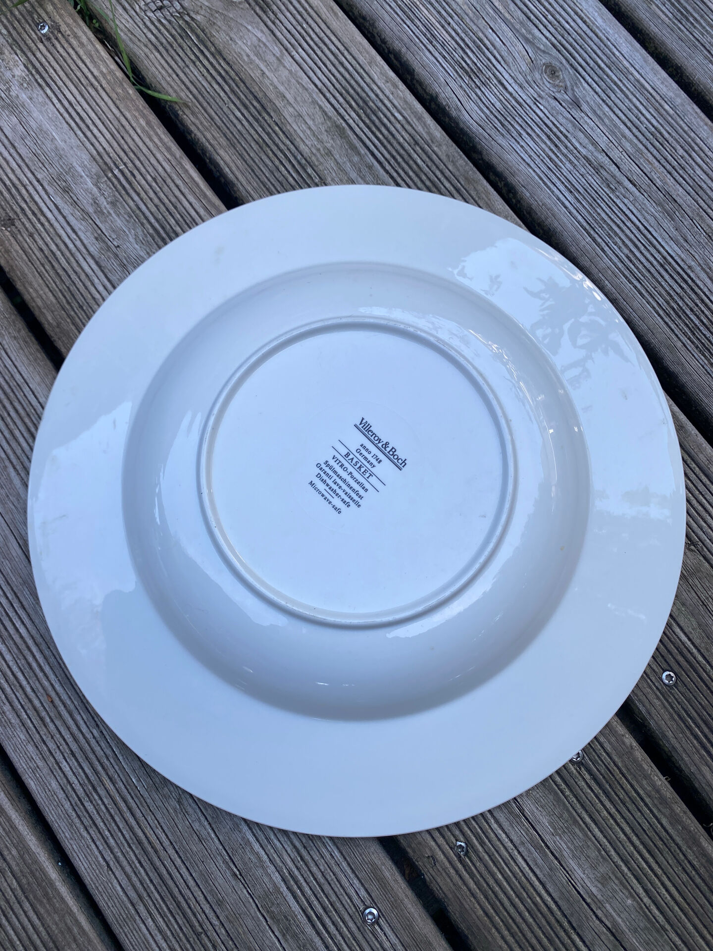 Round plate 32 cm Villeroy & Boch Basket