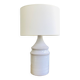 Ceramic lamp, fabric cable 2m, fabric shade