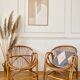 Rattan basket chairs
