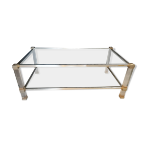Table basse Pierre Vandel en lucite