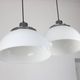 Set of 2 Vintage Faro lamps by Luigi Massoni from Guzzini & Meblo, 1960s