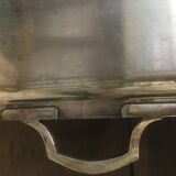 Silver-plated metal serving tray