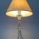 Mid-century German Tiffany glass table lamp by Ingo Maurer, 1960s.