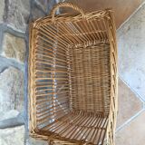 Old wicker pan