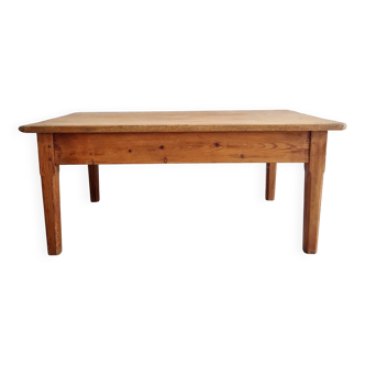 Table de ferme basse bois  - ancienne