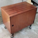Bar / TV cabinet on wheels