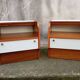 Paire de chevets vintage