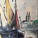 Painting, oil on panel