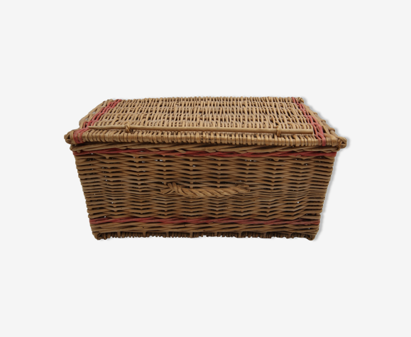 Malle osier vintage