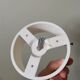Vintage white opaline glass lamp globe ceiling light