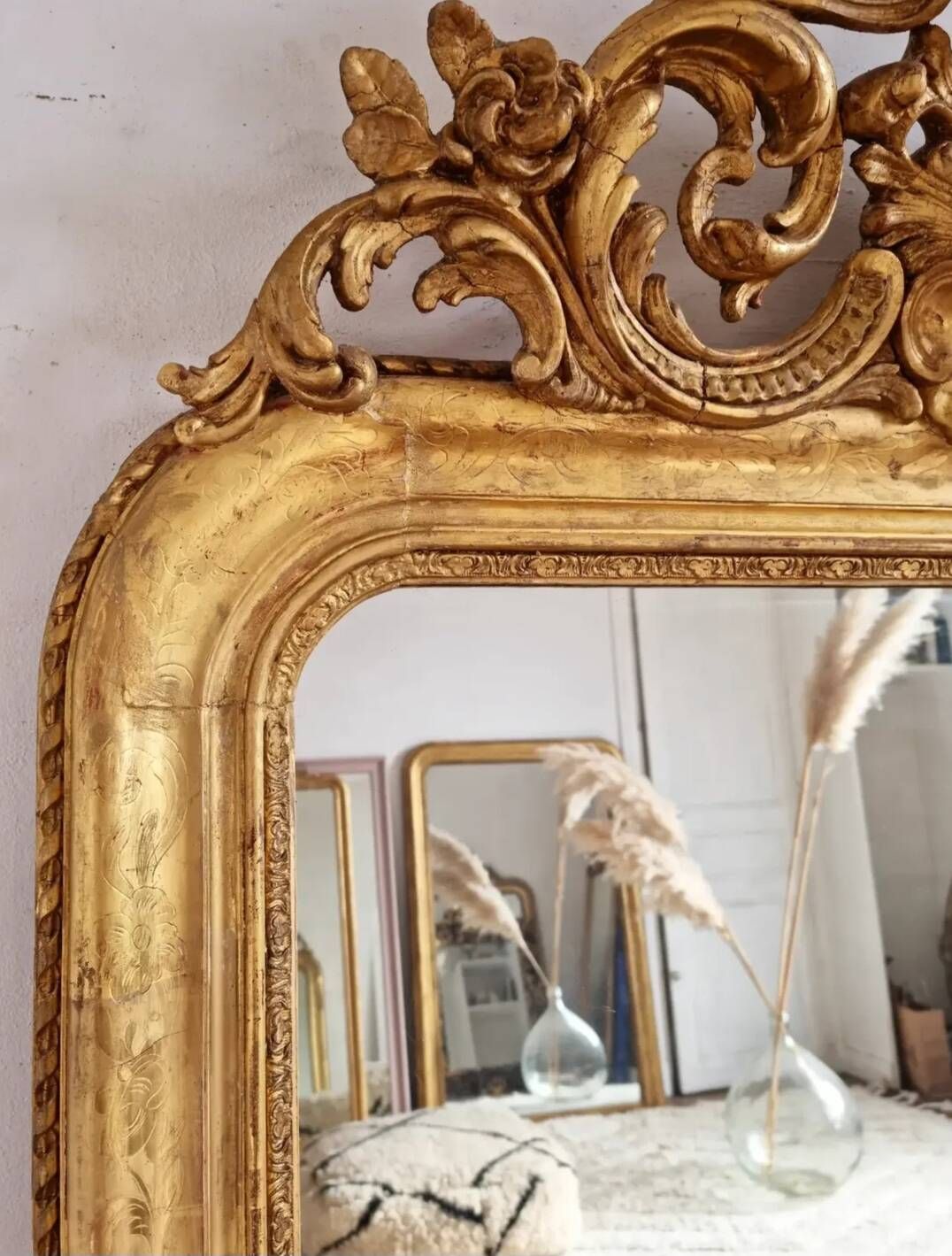 Antique mirror