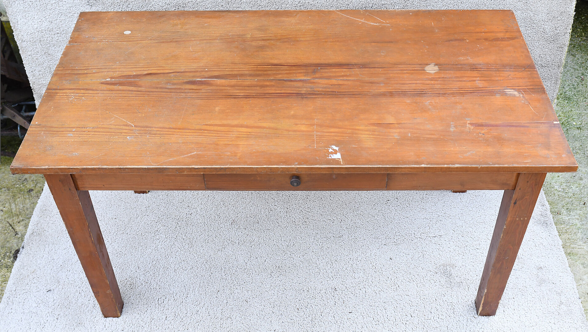 Table de cuisine en pin